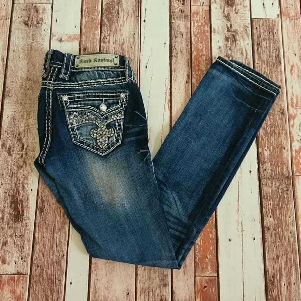 Rock Revival Berry Straight